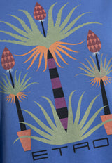 Etro X Agostino Iacurci Palm Tree Print T-shirt