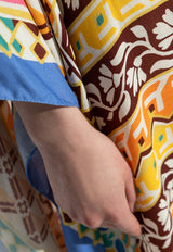 Etro Floral Print Beach Midi Dress