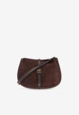 Etro Medium Pony Suede Shoulder Bag