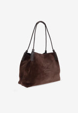 Etro Suede shoulder bag Brown WP1D0038 AP343-M0406