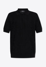 Versace Barocco Jacquard Polo T-shirt 1007765 1A09457-1B000