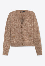 Versace Decorative Appliqués Cardigan