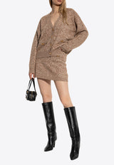 Versace Decorative Appliqués Cardigan