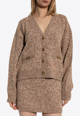 Versace Decorative Appliqués Cardigan