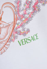 Versace Graphic Print Polo T-shirt