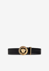 Versace Leather Belt - Black 1003760 DVTP1-1B00V