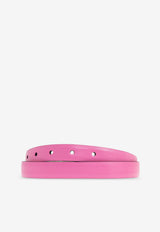 Versace Safety Pin Leather Belt