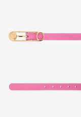 Versace Safety Pin Leather Belt