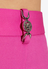 Versace Wool Pleated Pants