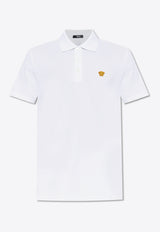 Versace Medusa Embellished Polo T-shirt