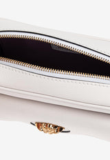 Versace La Medusa Leather Crossbody Bag