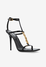 Versace V2025 105 Patent Leather Chain Sandals
