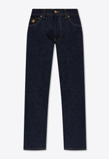 Versace Medusa Slim-Leg Jeans
