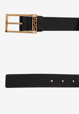 Versace Greca Leather Belt