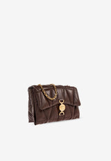 Versace Kleio Quilted Leather Shoulder Bag