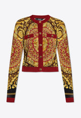 Versace Barocco Silk Cardigan