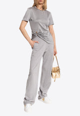 Versace Logo Embossed Track Pants