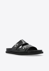 Tory Burch Turnlock Leather Sandals
