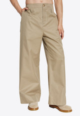 Alexander McQueen Straight-Leg Chino Pants