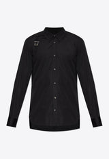 Alexander Mcqueen Harness Long-Sleeved Shirt 828259 QNAAX-1000