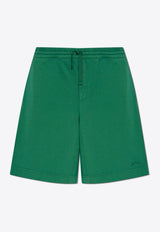 Alexander McQueen Embroidered Logo Track Shorts