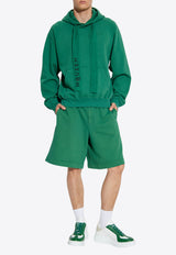 Alexander McQueen Embroidered Logo Track Shorts