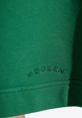 Alexander McQueen Embroidered Logo Track Shorts