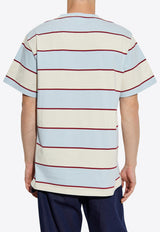 Alexander McQueen Skull Striped T-shirt