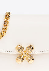 Alexander Mcqueen Small Skull Flower Shoulder Bag 836037 1MAAE-9112