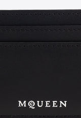 Alexander Mcqueen Logo Print Leather Cardholder 836138 1AAVB-1064