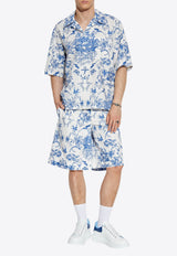 Alexander McQueen Printed Bermuda Shorts