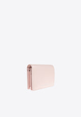 Alexander McQueen Logo Stamped Leather Wallet