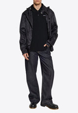 Alexander McQueen Polo T-shirt with Embroidered-Logo