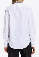 Alexander McQueen Shirt with Crystal-Emebllishment
