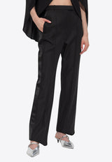 Alexander McQueen Wool Pants with Side-Stripes