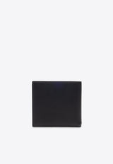 Alexander McQueen Bi-Fold Leather Wallet with Logo-Print