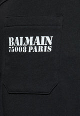 Balmain Printed Logo Track Pants