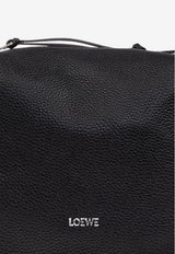Loewe Small Cubi Leather Messenger Bag Black B906Q63X09 0-BLACK