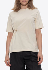 Kenzo Boke Flower Pin Draped T-shirt