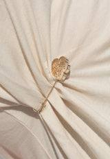 Kenzo Boke Flower Pin Draped T-shirt