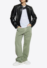 Balmain Straight-Leg Faded Jeans