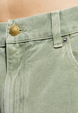 Balmain Straight-Leg Faded Jeans