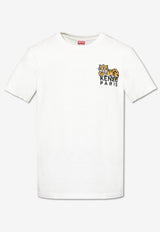 Kenzo Happy Tiger Embroidered T-shirt
