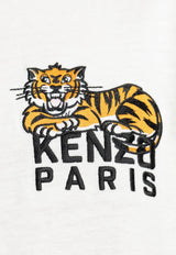 Kenzo Happy Tiger Embroidered T-shirt