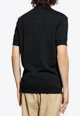 Balmain PB Labyrinthe Monogram Polo T-shirt