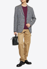 Etro Embroidered Pegaso Wool Sweater