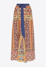 Etro Printed Tie-Waist Pants