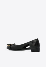 Ferragamo Nara Vara Bow Jelly Flats