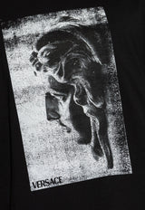 Versace Medusa Via Gesù Print T-shirt