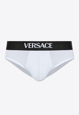 Versace Logo Band Briefs 1020540 1A14783-1W000